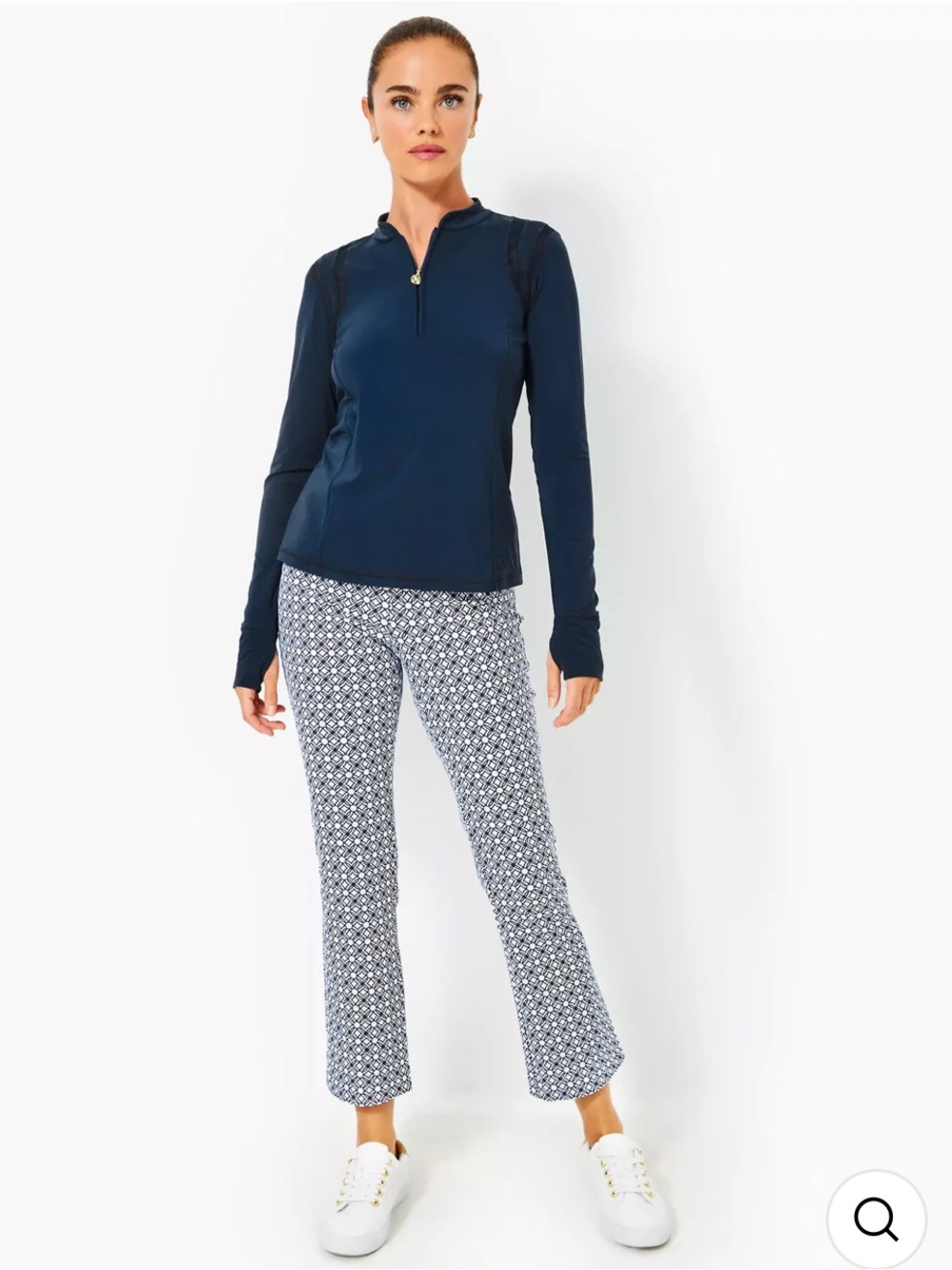 Lilly Pulitzer UPF 50+ Luxletic Corso Kick Flare Pant Butterfly Size 6